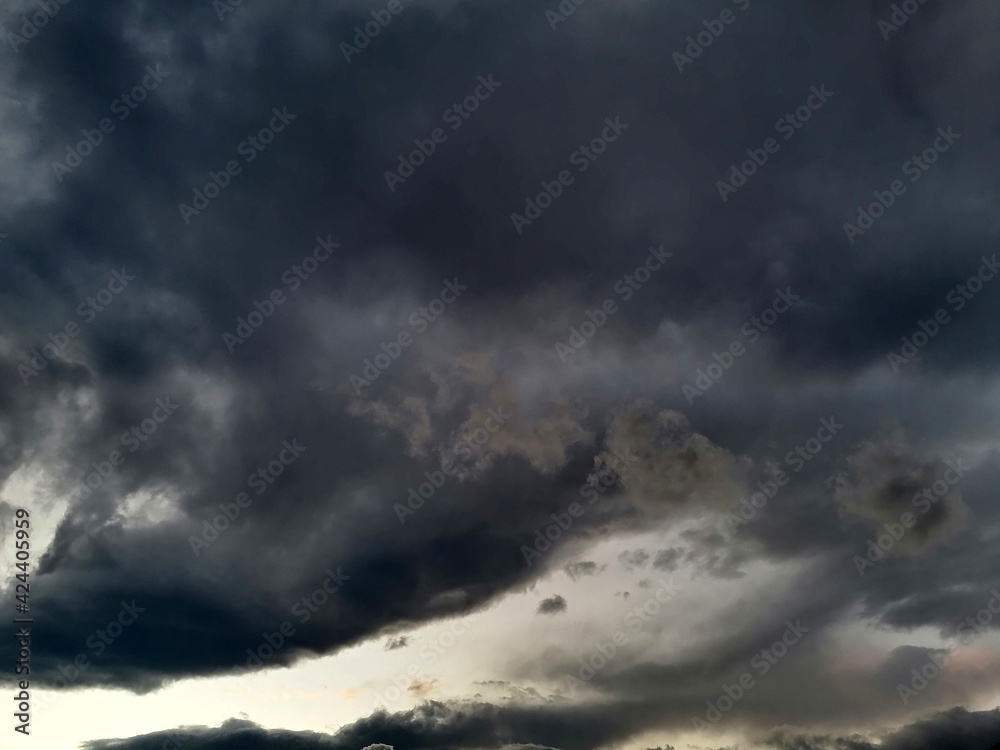 storm clouds