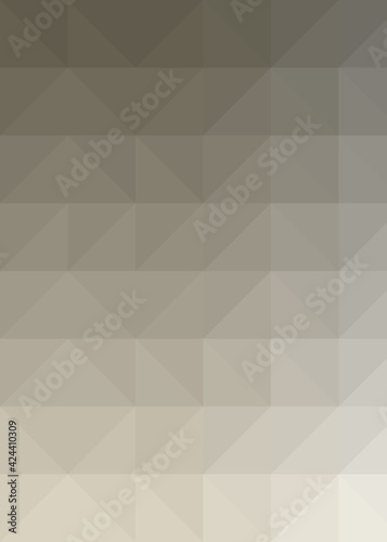 Abstract color Low-Polygones Generative Art background illustration