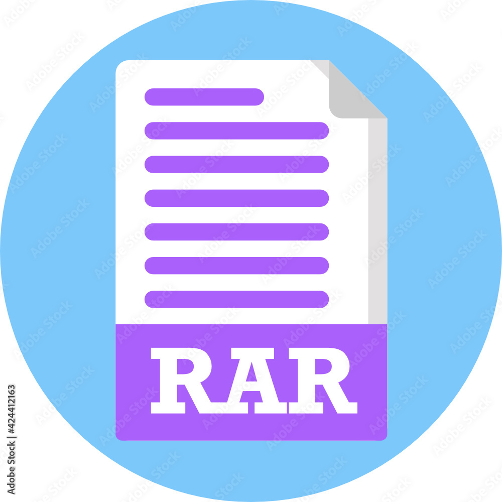 File Format Icon. RAR Icon