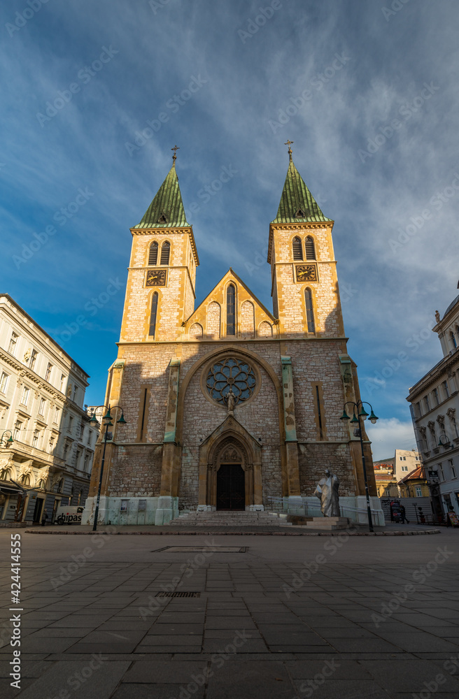 cathedral in sarajevo