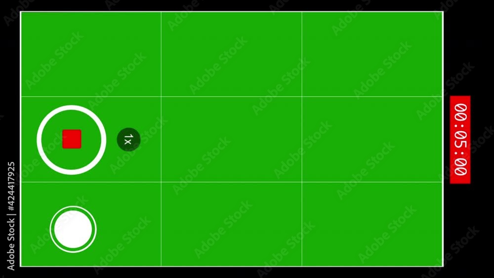 Smartphone Viewfinder Video Recorder With Time Code, Vertical Screen