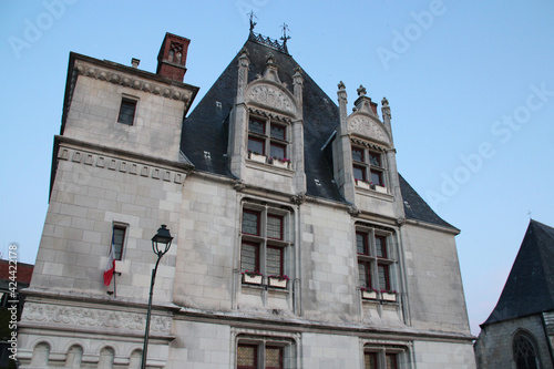 gothic mansion in amboise (france)