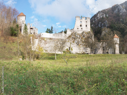 Fototapeta Naklejka Na Ścianę i Meble -  old castle in the mountains