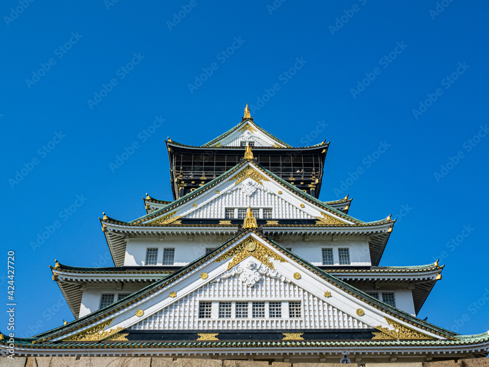 【大阪】日本最大級の入場者数を誇る大阪城 【大阪】日本最大級の入場者数を誇る大阪城
