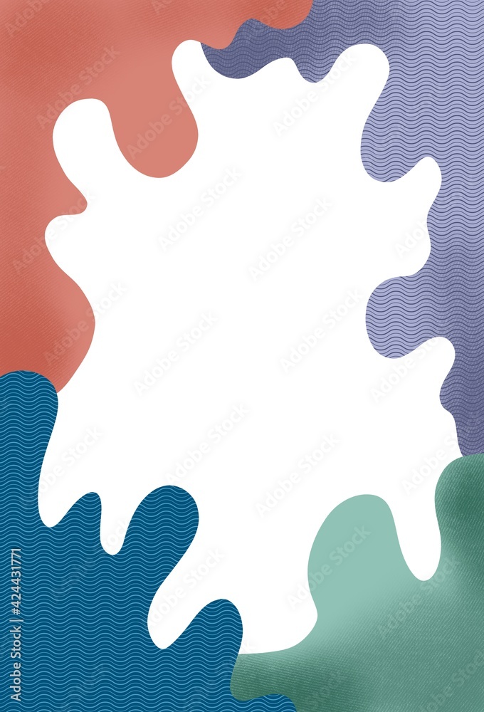 Hand drawing abstract textured background. Copy space. Free simple shapes. Can be use for invitation, card, banner, text border, print. Hand drawing abstract textured background. Copy space. Free simple shapes. Can be use for invitation, card, banner, text border, print.