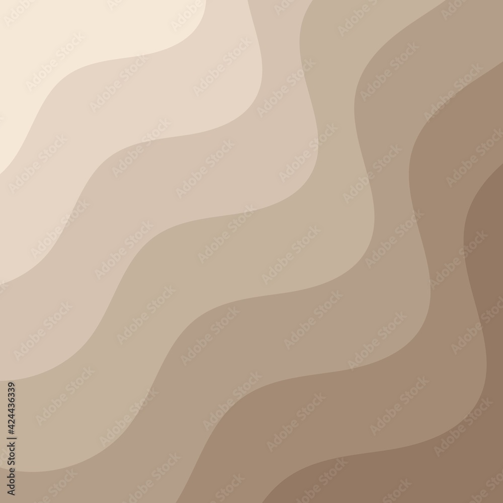 Brown gradient background. Organic shape. Abstract background. Vector geometric elements. Brown gradient background. Organic shape. Abstract background. Vector geometric elements.