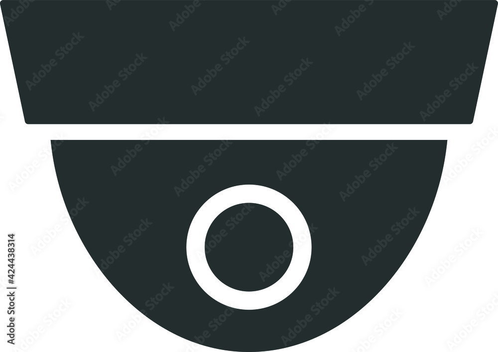 Fixed CCTV, Security Camera Icon Vector Template Illustration Design Fixed CCTV, Security Camera Icon Vector Template Illustration Design