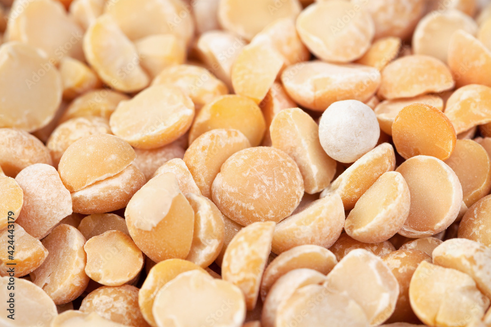 Raw dried uncooked pea beans heap macro Raw dried uncooked pea beans heap macro
