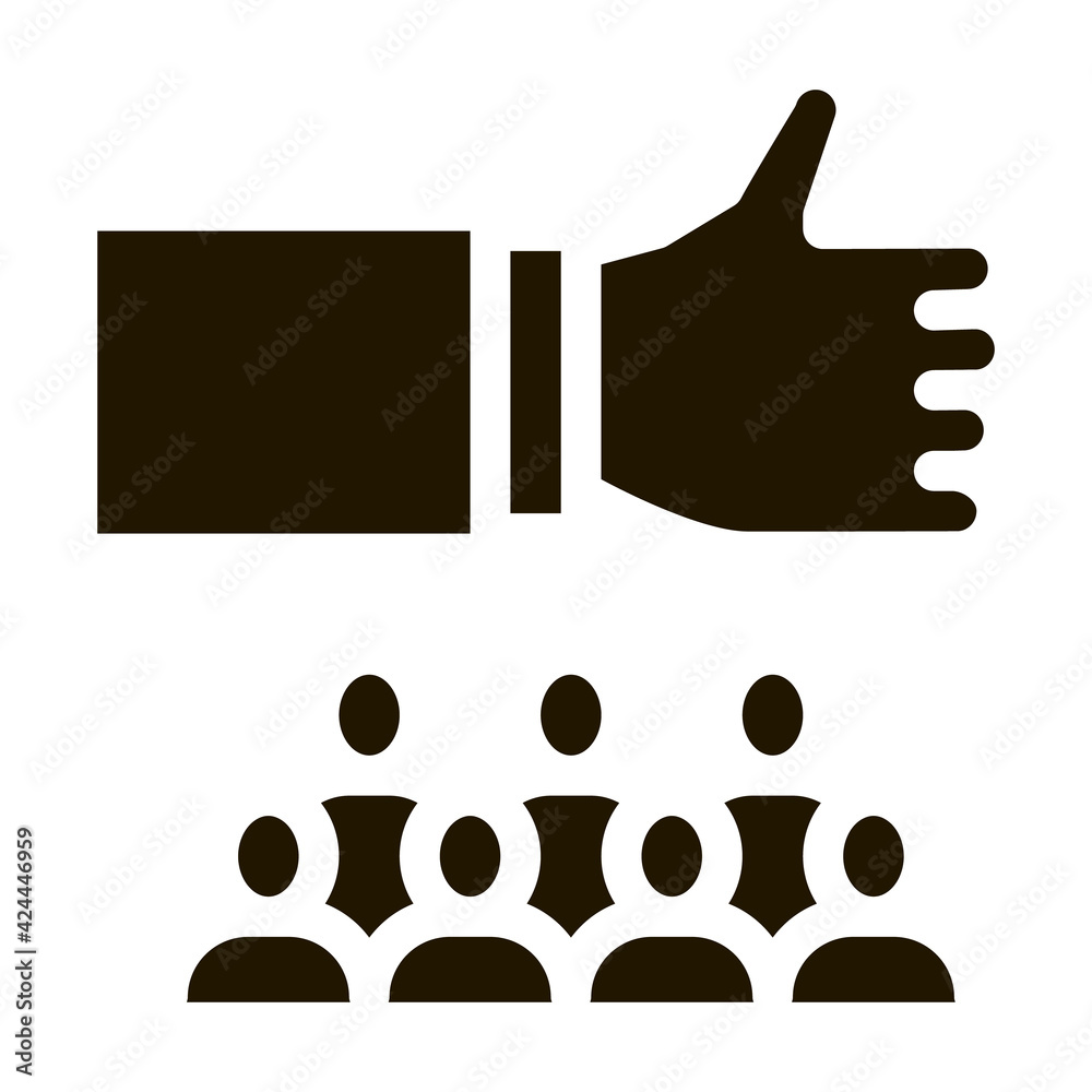 social group glyph icon vector. social group sign. isolated symbol illustration social group glyph icon vector. social group sign. isolated symbol illustration