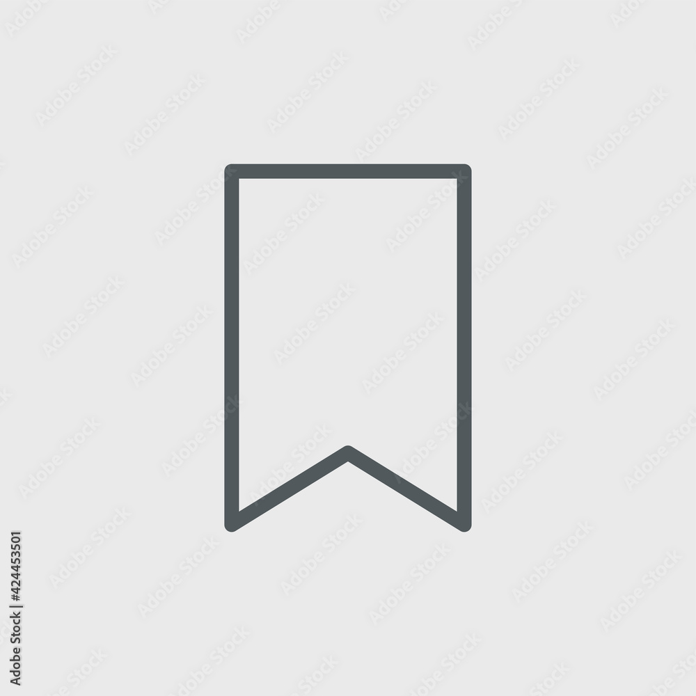Bookmark icon isolated on background. Save symbol modern, simple, vector, icon for website design, mobile app, ui. Vector Illustration Bookmark icon isolated on background. Save symbol modern, simple, vector, icon for website design, mobile app, ui. Vector Illustration