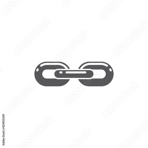 chain steel vector icon illustration design