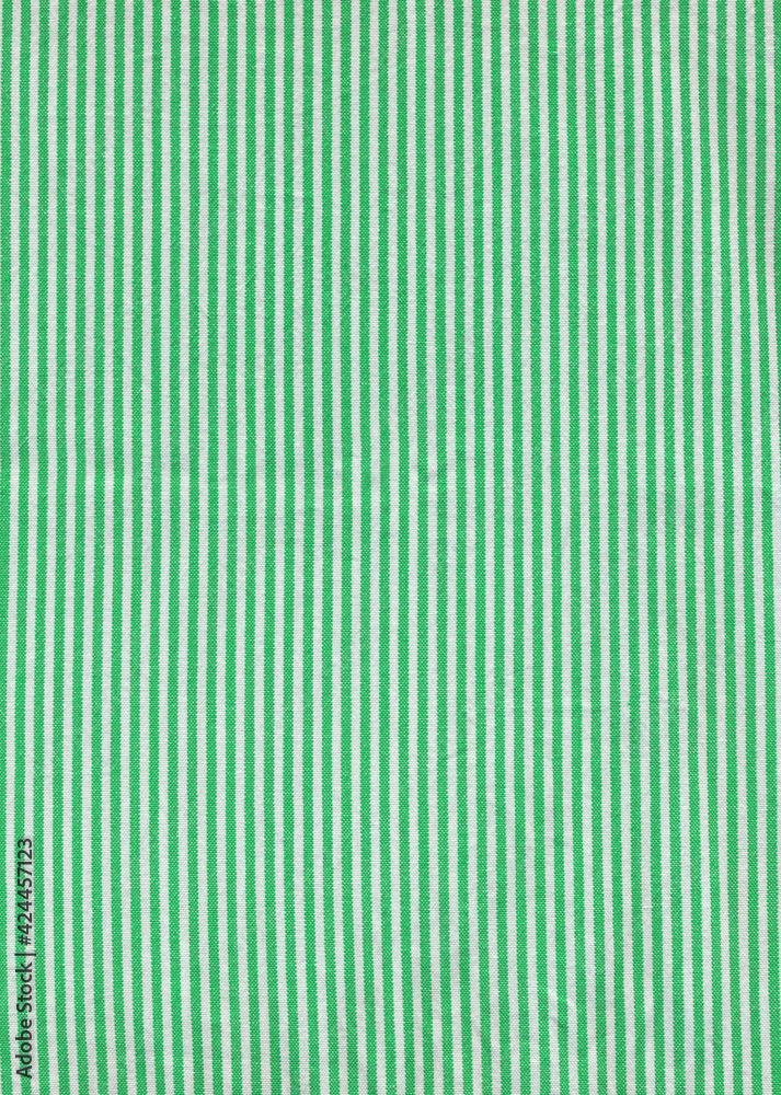 Green striped tablecloth background texture Green striped tablecloth background texture
