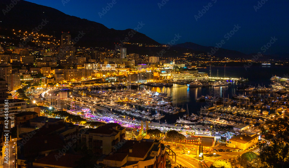 Monaco at Night