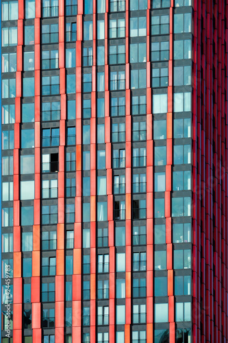 Wallpaper Mural Skyscraper building facade close up Torontodigital.ca