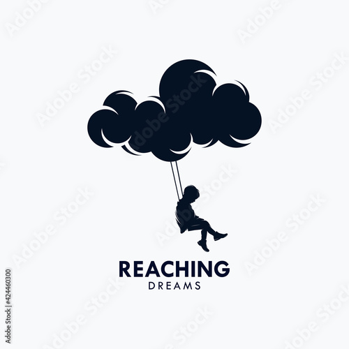 Reaching Dreams Logo Design Template