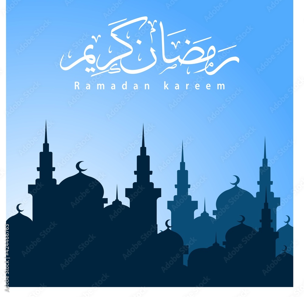 Fototapeta premium ramadan Social media post template design