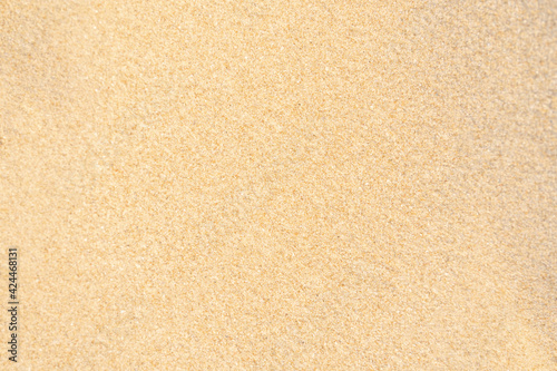 Sand texture background. Brown desert pattern from tropical beach.