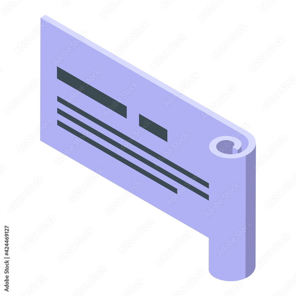 Memo sticky icon. Isometric of Memo sticky vector icon for web design isolated on white background Memo sticky icon. Isometric of Memo sticky vector icon for web design isolated on white background
