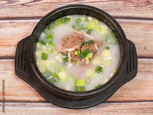 설렁탕,beef soup  photo