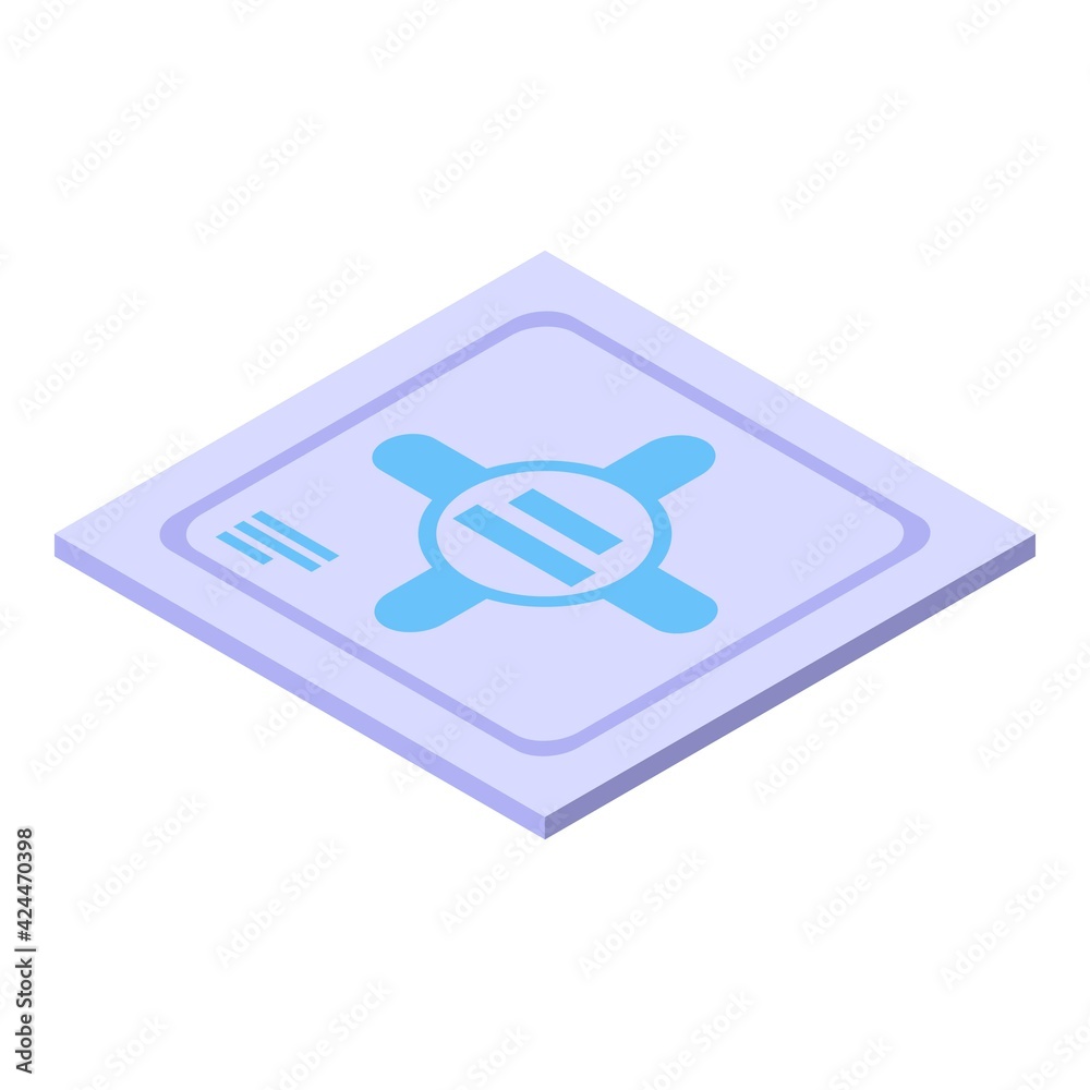 Modern tissue icon. Isometric of Modern tissue vector icon for web design isolated on white background Modern tissue icon. Isometric of Modern tissue vector icon for web design isolated on white background