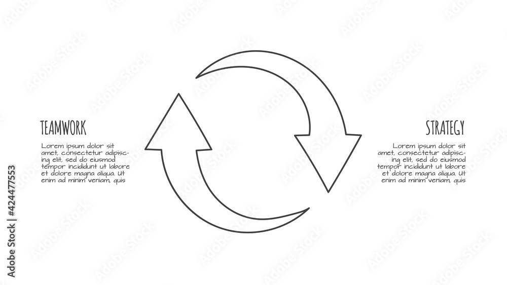 Doodle infographic elements with 2 options. Hand drawn icons. Thin line illustration Doodle infographic elements with 2 options. Hand drawn icons. Thin line illustration