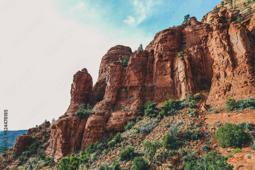Fototapeta premium the Chapel of the Holy Cross. Operated by the Catholic Diocese of Phoenix, the chapel is open to all but does not operate as a Catholic church