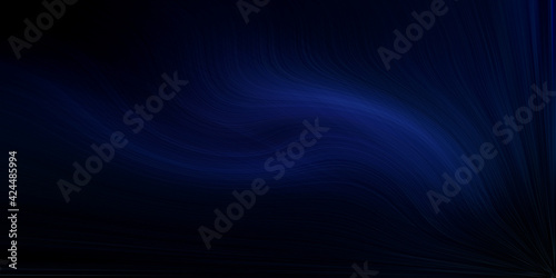 Abstract swirl background by deep blue color 