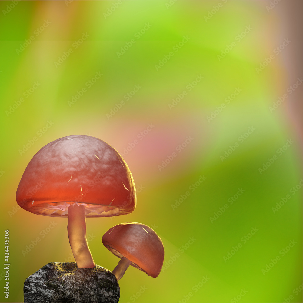 Nấm (Mushroom): Hãy chiêm ngưỡng vẻ đẹp tự nhiên đặc biệt của loài nấm trong hình ảnh này! Nấm có thể mang lại nhiều lợi ích cho sức khỏe và được sử dụng rộng rãi trong ẩm thực. Hãy khám phá thêm về loài nấm đa dạng và đầy màu sắc trong ảnh này! Translation: Let\'s admire the unique natural beauty of the mushroom species in this image! Mushrooms can bring many health benefits and are widely used in cuisine. Let\'s explore the diverse and colorful world of mushrooms in this image!