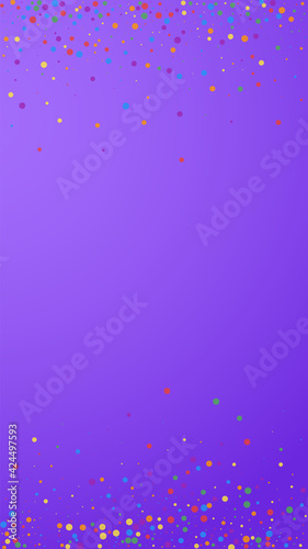 Festive splendid confetti. Celebration stars. Colo