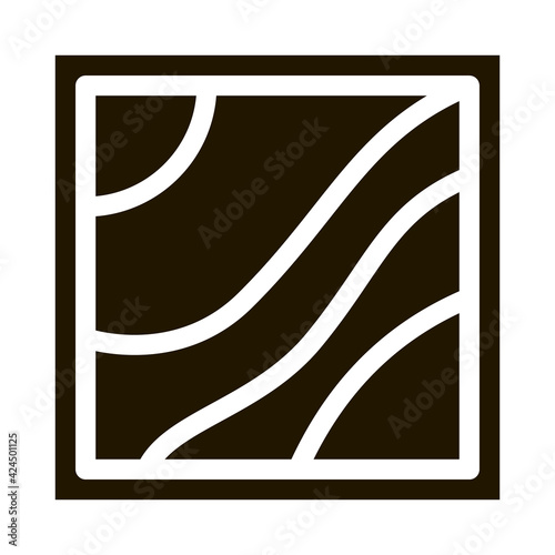 multilevel stretch ceiling glyph icon vector. multilevel stretch ceiling sign. isolated symbol illustration