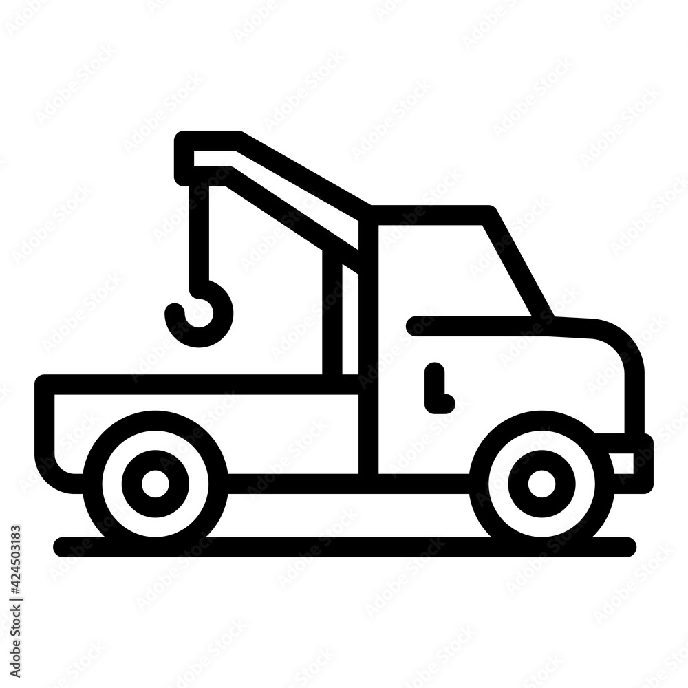 Trade car icon. Outline Trade car vector icon for web design isolated on white background Trade car icon. Outline Trade car vector icon for web design isolated on white background