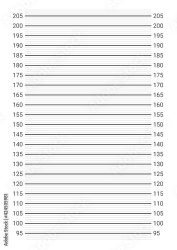 Police mugshot mugshot. Mug shot template. Identity parade background.