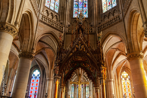 Interior of the Cathedral of the Immaculate Conception of the Virgin Mary in Linz