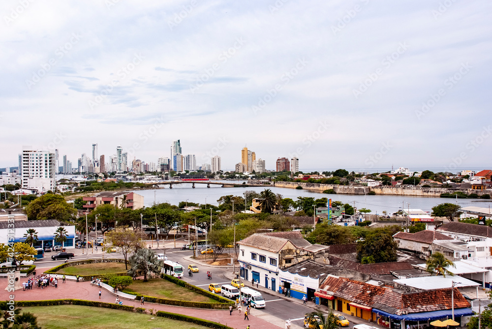 View of Cartagena de Indias - Colombia