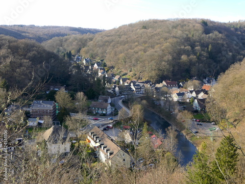 Blick auf Unterburg an der Wupper photo