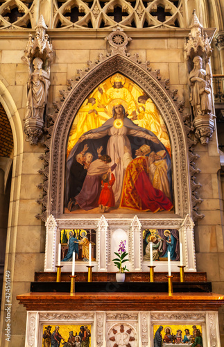 Altar of the Cathedral of the Immaculate Conception of the Virgin Mary in Linz