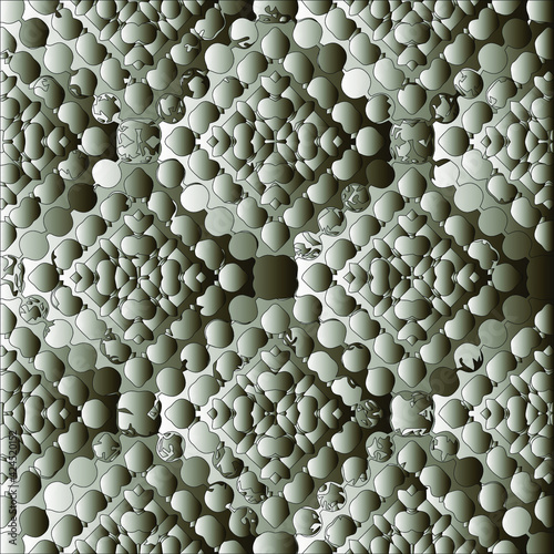Pattern with a black-and-white gradient . Abstract metallic background