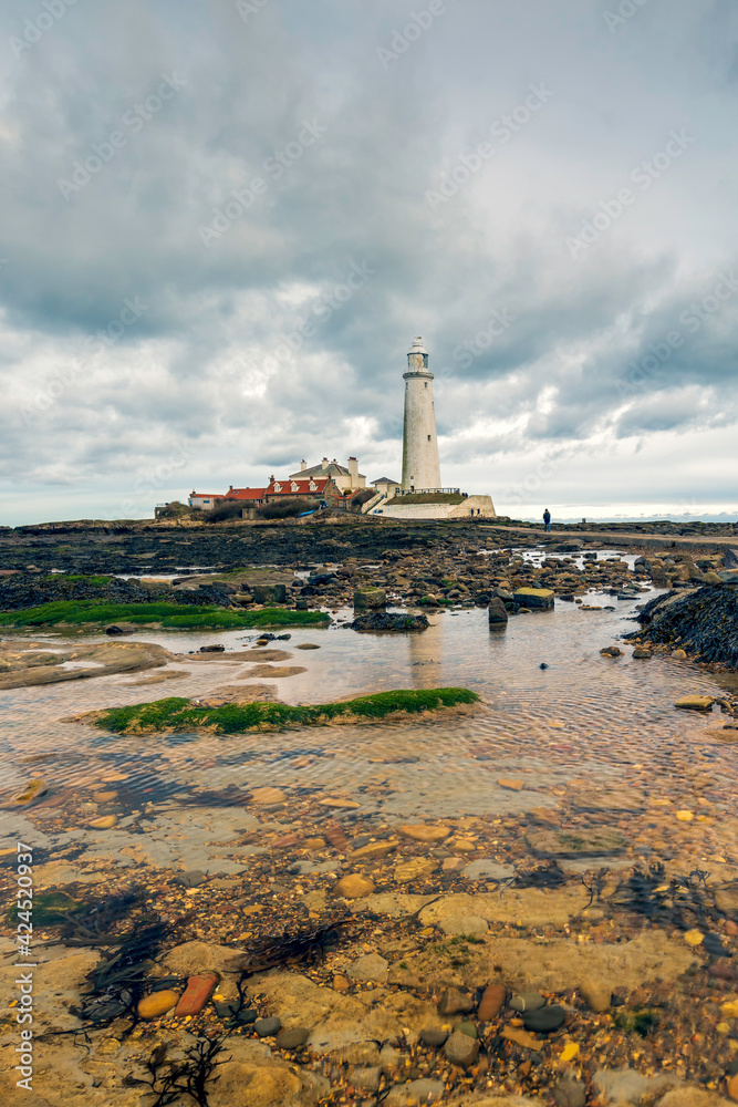Fototapeta premium St Mary's Lighthouse