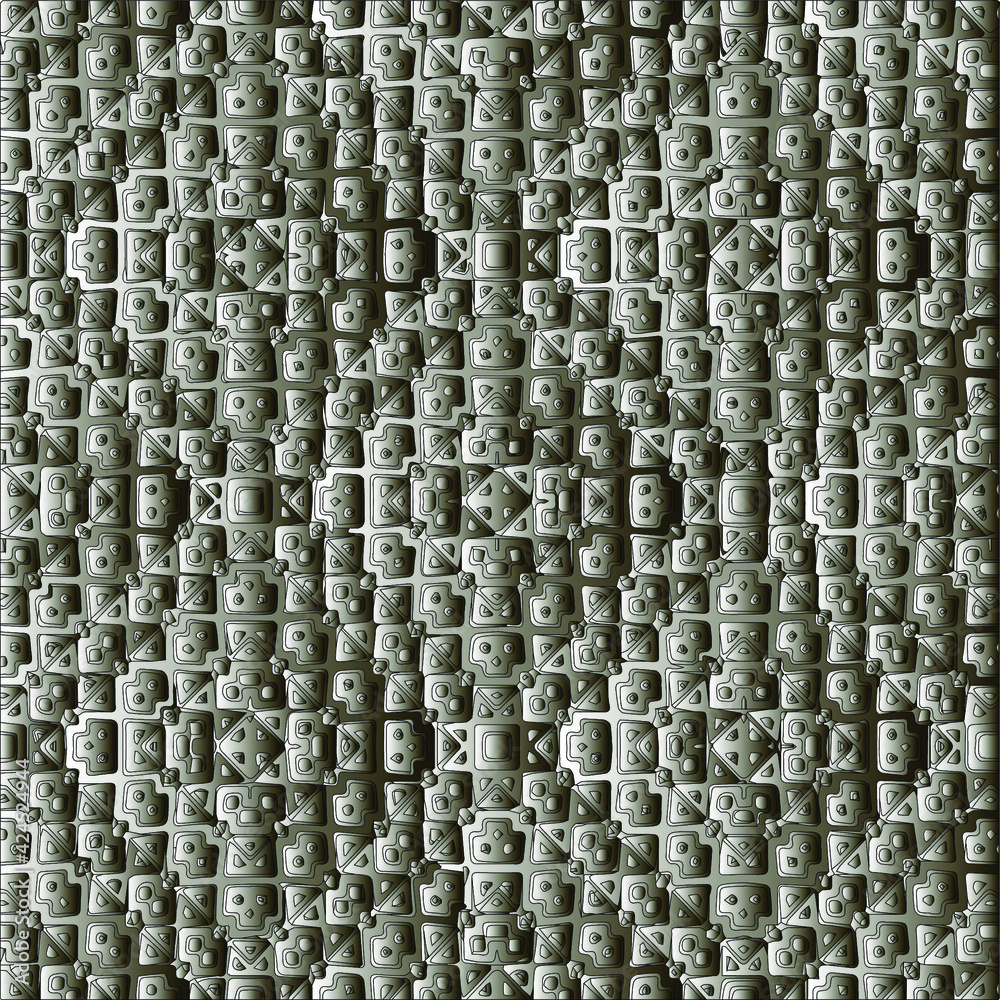 Pattern with a black-and-white gradient . Abstract metallic background Pattern with a black-and-white gradient . Abstract metallic background