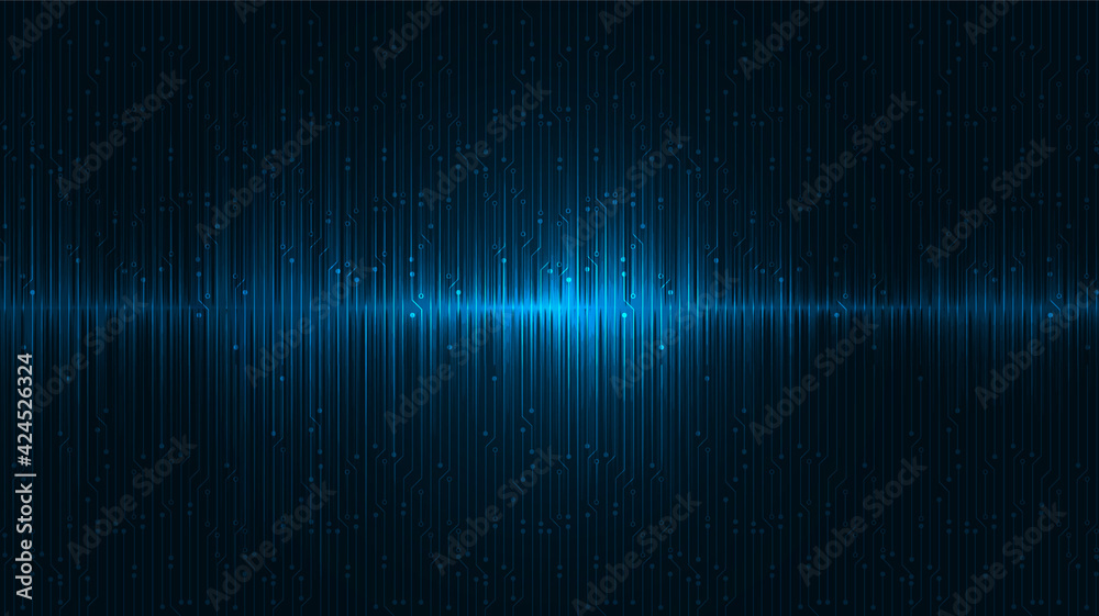 Equalizer Digital Sound Wave Background,technology and earthquake wave diagram concept,design for music studio and science,Vector Illustration. Equalizer Digital Sound Wave Background,technology and earthquake wave diagram concept,design for music studio and science,Vector Illustration.