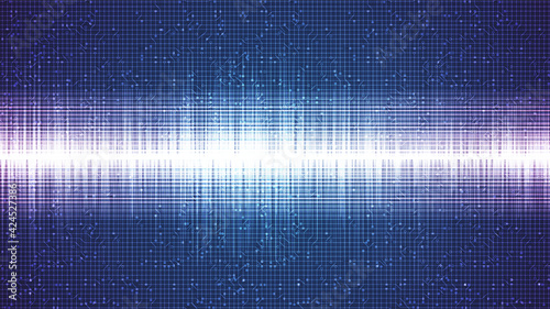 Speed Sound Wave Background,technology and earthquake wave diagram concept,design for music studio and science,Vector Illustration.