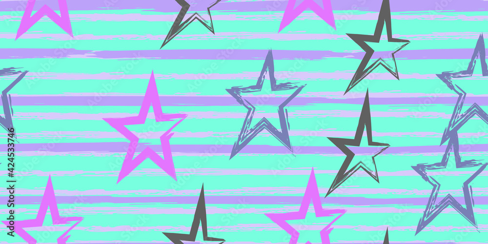 Obraz premium Modern illustration for wrapping paper design. Wallpaper wrapping paper textile print.