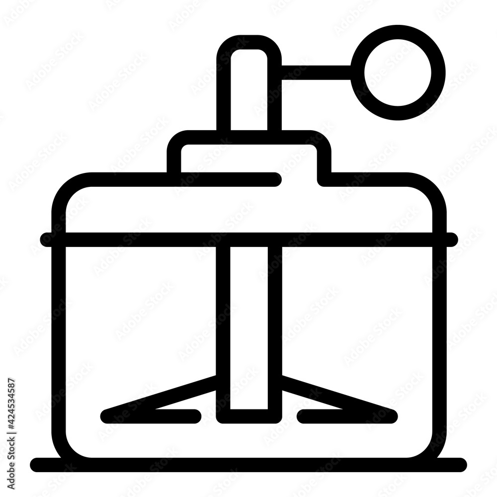 Kitchen cutter icon. Outline kitchen cutter vector icon for web design isolated on white background Kitchen cutter icon. Outline kitchen cutter vector icon for web design isolated on white background