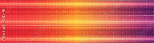 Panorama Colorful Digital Speed Light Technology Background,Hi-tech Digital and sound wave Concept design,Free Space For text in put,Vector illustration.