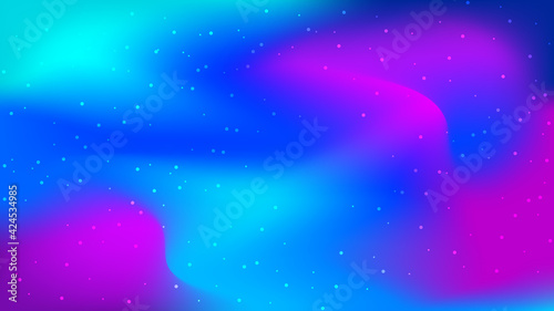 Holographic gradient background . Abstract 3d liquid  background . 