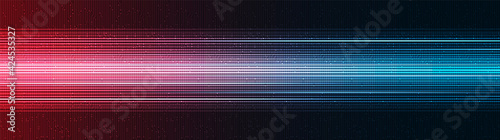 Panorama Future Speed Light Technology Background,Hi-tech Digital and sound wave Concept design,Free Space For text in put,Vector illustration.