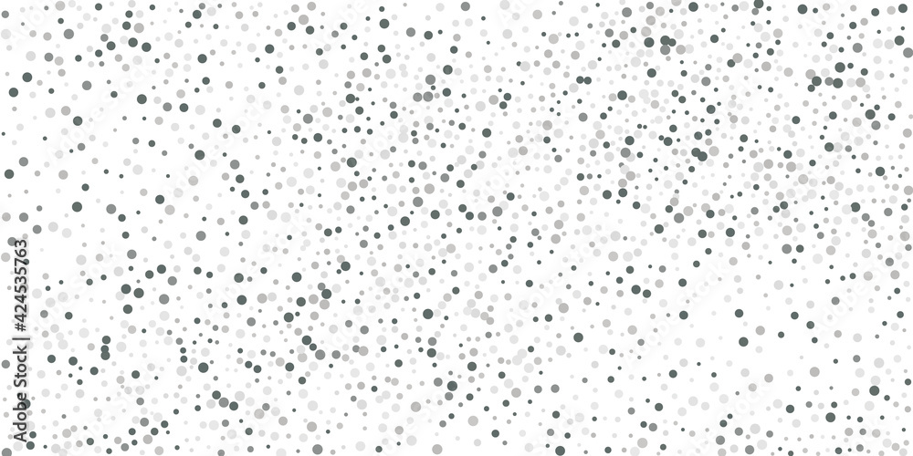 Silver shine of confetti on a white background. Illustration of a drop of shiny particles. Decorative element. Element of design. Vector illustration, EPS 10. Silver shine of confetti on a white background. Illustration of a drop of shiny particles. Decorative element. Element of design. Vector illustration, EPS 10.