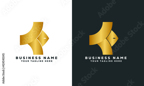    engineer hat , hog head hats initial letter  logo vector 