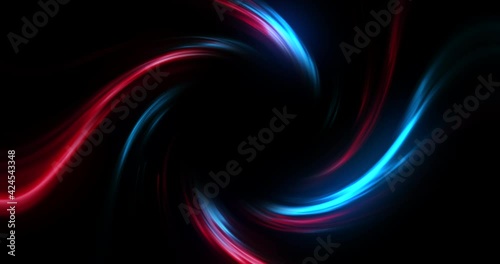 Abstract swirl animation background color concept