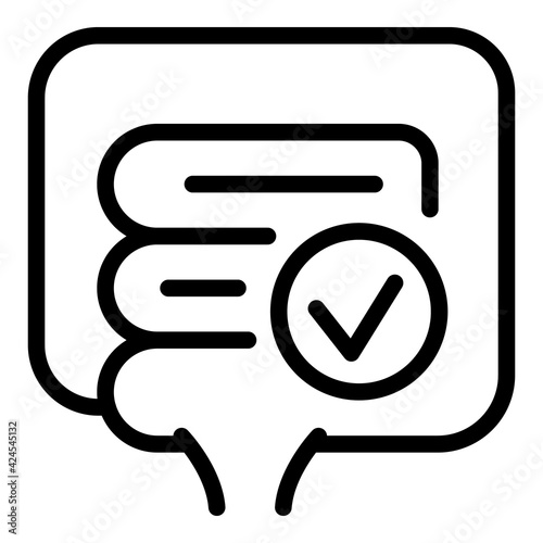 Protected intestine icon. Outline protected intestine vector icon for web design isolated on white background